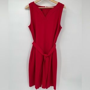 **SOLD** Talbots Red Dress Sz 10 Beautiful Color